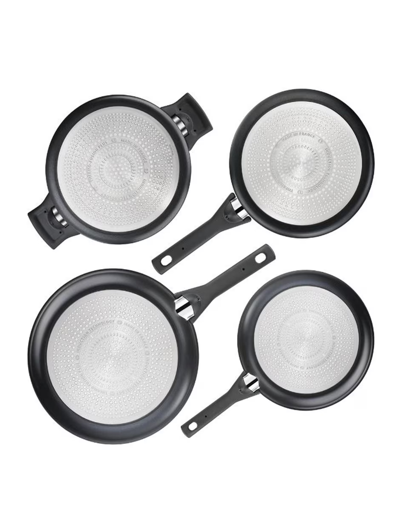 Batería de Cocina T-Fal Hard Titanium Pro - 12 Piezas