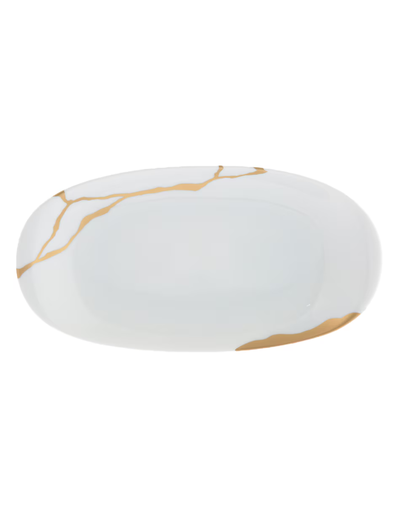 Platón de Porcelana Kintsugi – Bernardaud