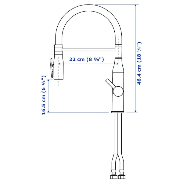 Llave/Rociador Cromado TOLLSJÖN